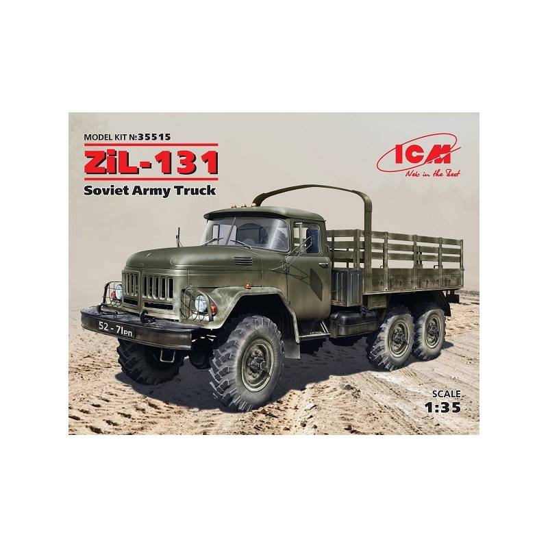 ZiL131 Soviet Army Truck ICM 35515 1/35ème maquette char promo