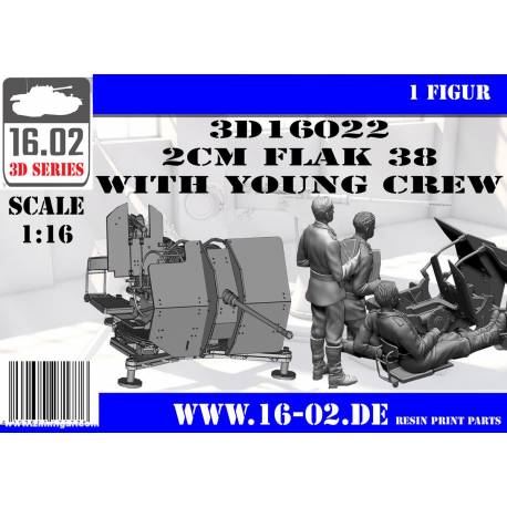 German young team for 2cm Flak 38