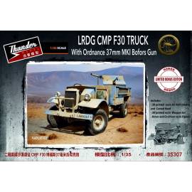 LRDG F30 Gun Truck With Ordnance 37mm MKI Bofors Gun Limited BONUS Edition