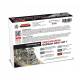 Peinture German WWII Kriegsmarine n.1-6X22 ml Acrylic color|LIFECOLOR|LCCS09 