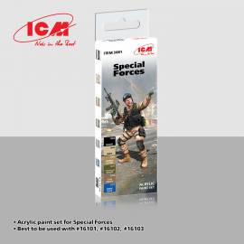 Acrylic paint set for Special Forces
