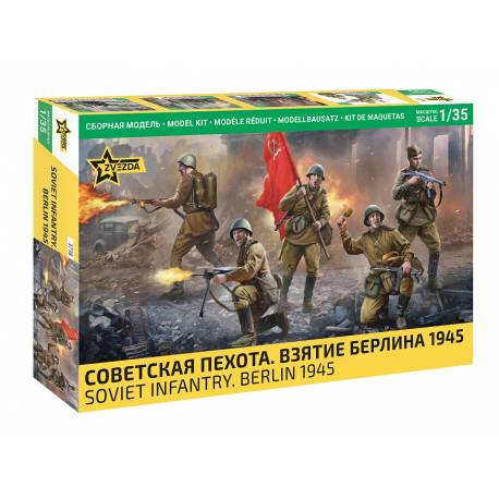 Soviet Infantry. Berlin 1945