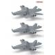 Boeing EA-18G Growler Electronic Attack Aircraft Yellow Jackets