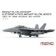 Boeing EA-18G Growler Electronic Attack Aircraft Yellow Jackets