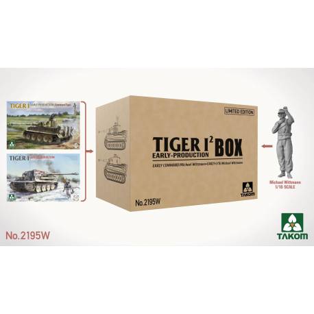 TIGER I² early production Box & 1:16 Wittmann