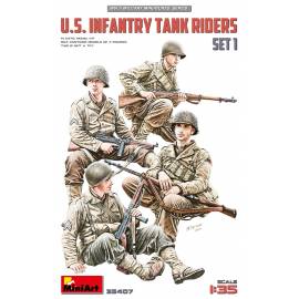 U.S. Infantry Tank Riders. Set 1