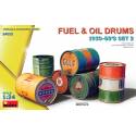 Fuel & Oil Drums 1930-50’s Set 2