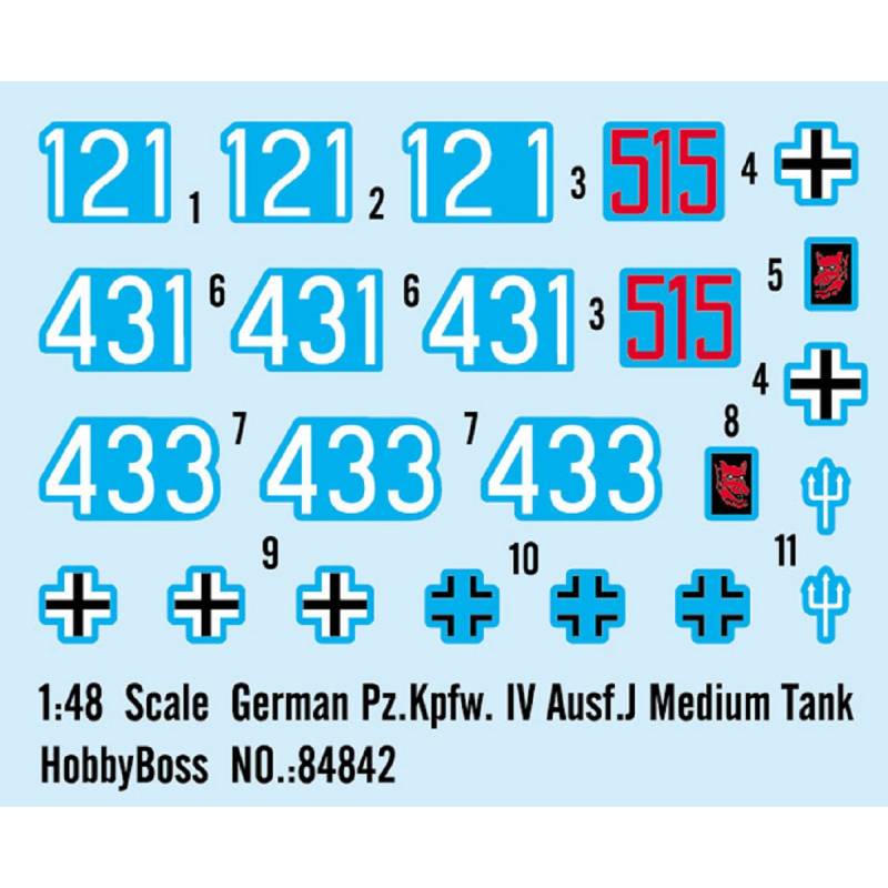 Maquette Char German Pz.kpfw. Iv Ausf.j Medium Tank |hobby Boss|84842| 1:48 Maqu - Bild 15 von 16