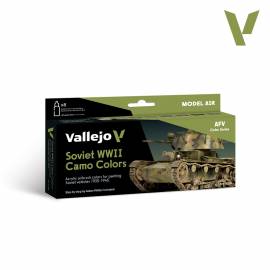 SOVIET WWII Camouflage Vallejo