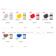 Acrylic paint set for training airplanes of the 1930s and 1940s