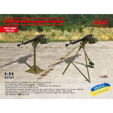 DShKM with support/tripod