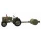 US Army Case VAI & VAC tractor with compaction roller