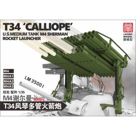 T34 Calliope US Medium Tank M4 Sherman Rocket Launcher