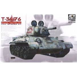 Maquette char T-34/76 Mod 1942/43 Factory 183 (Full Interior)|AFV CLUB|35144|1:35