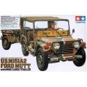 U.S. M151A2 Ford Mutt with M416 Cargo Trailer 