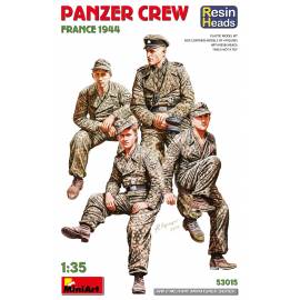 PANZER CREW FRANCE 1944 RESIN HEADS