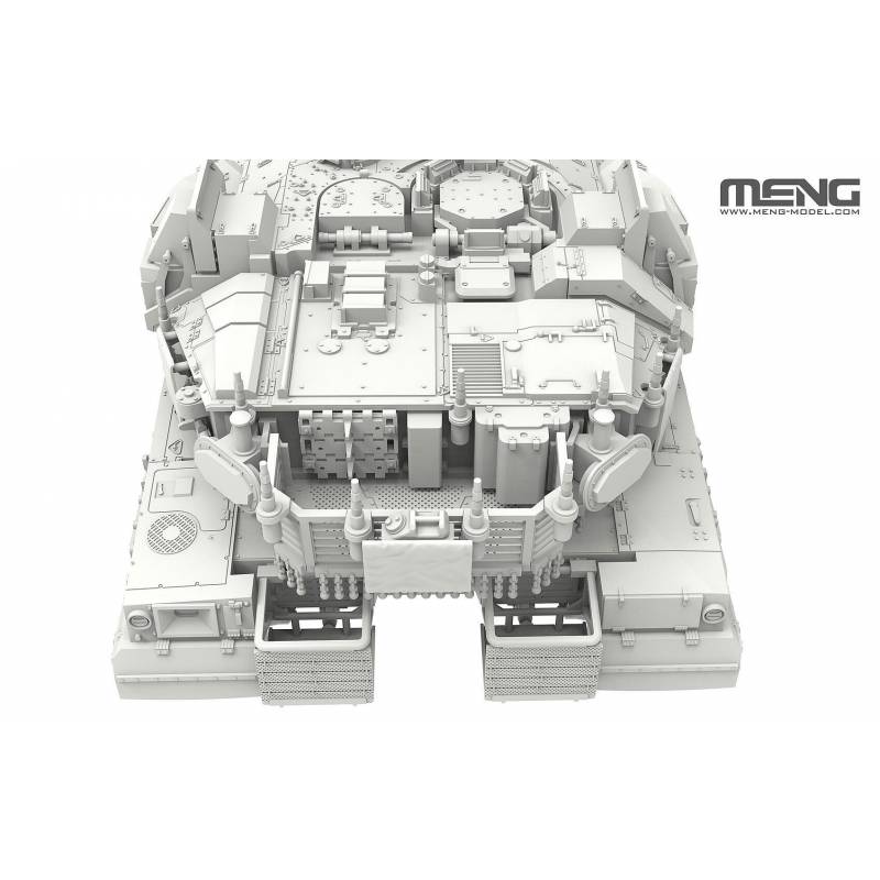 Modell Char Israeli Hauptkampfpanzer Merkava Mk.4m Mit Trophy Aktiver Schutz - Bild 4 von 7