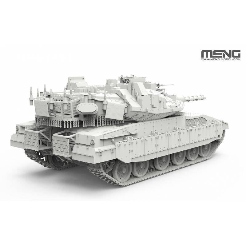 Modell Char Israeli Hauptkampfpanzer Merkava Mk.4m Mit Trophy Aktiver Schutz - Bild 3 von 7