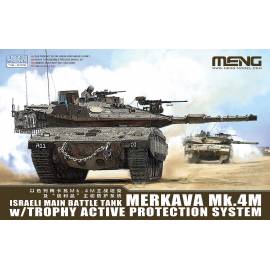 Israeli Main Battle Tank Merkava Mk.4M w/ Trophy Active Protection System