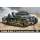 Pz. II Ausf. b German Light Tank with fuel trailer