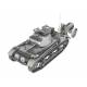 Pz. II Ausf. b German Light Tank with fuel trailer