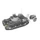 Pz. II Ausf. b German Light Tank with fuel trailer