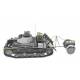 Pz. II Ausf. b German Light Tank with fuel trailer