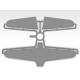 Hs 123A-1 (late)  WWII German attack aircraft