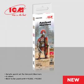 Acrylic paint set for Ancient Warriors
