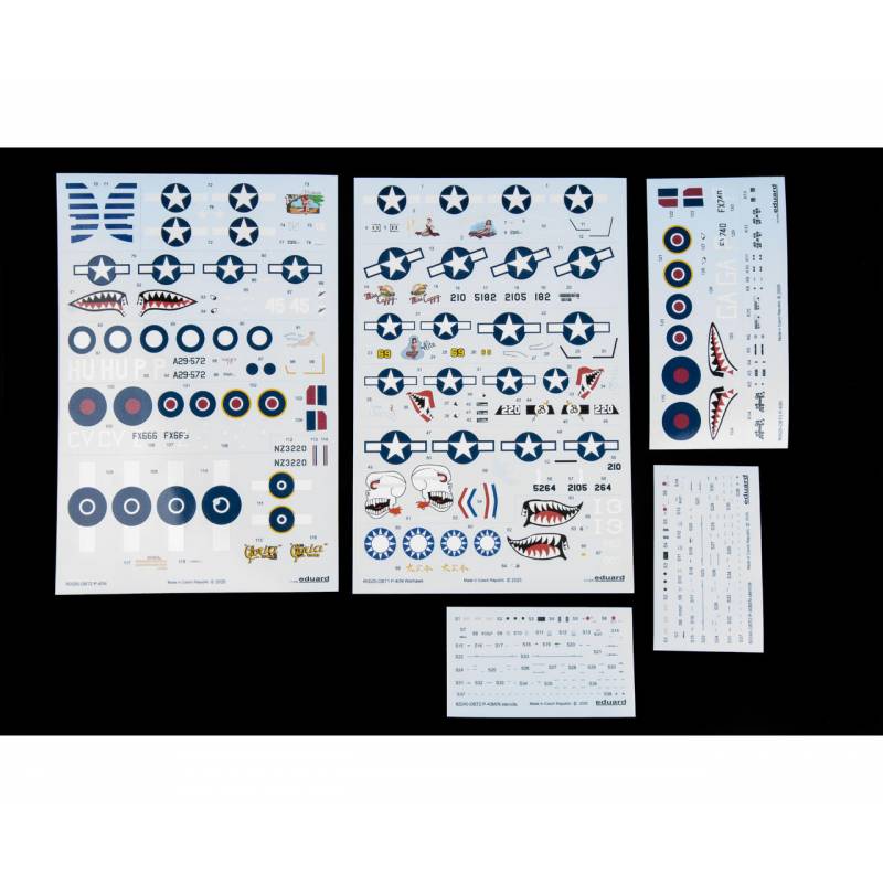 Maquette Avion P-40n Warhawk Royal Class Dual Combo |eduard|r0025| 1:48 Maquette - Imagen 12 de 24