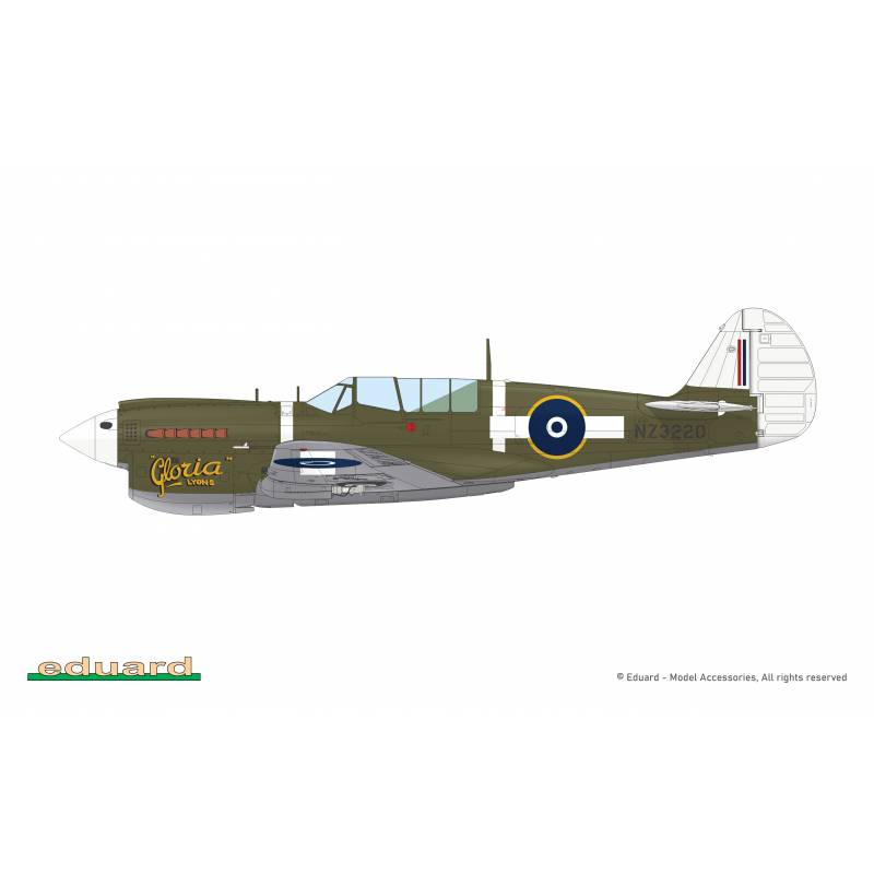 Maquette Avion P-40n Warhawk Royal Class Dual Combo |eduard|r0025| 1:48 Maquette - Imagen 17 de 24