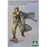 US Army Tank Crewman WW2 w/.50 cal machine gun