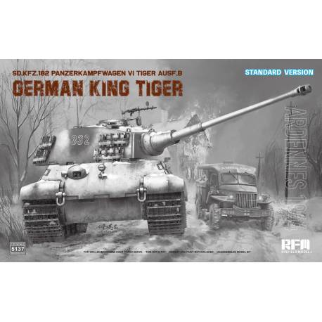 Sd.Kfz. 182 Pz.Kpfw.VI Ausf.B German King Tiger Ardennes 1944 (standard version)