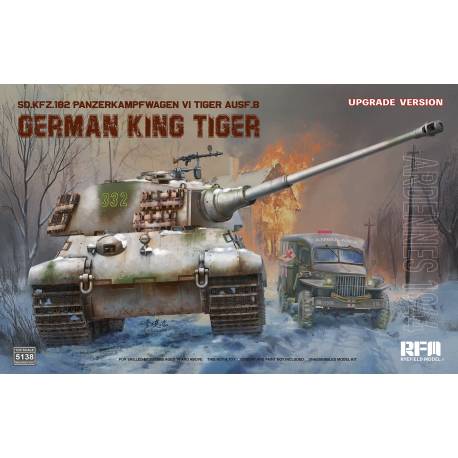 Sd.Kfz. 182 Pz.Kpfw.VI Ausf.B German King Tiger Ardennes 1944 (upgrade version)