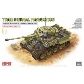 Pz.Kpfw. VI Ausf. E Tiger I Initial Production w/Full Interior & Cutaway Parts Upgrade Edition
