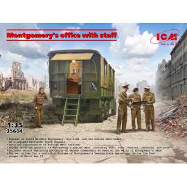 Montgomery’s office with staff