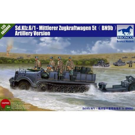 Sd Kfz 6 /1-Mittlerer Zugkraftwagen 5t (BN9b) Artillery Version