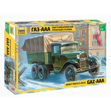 Soviet Truck (3-axle) GAZ-AAA