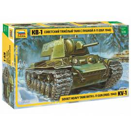 KV-1 Soviet Heavy Tank mod.1940 with L-11 Gun