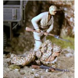 USMC à Tarawa - 1943 (2 fig) 