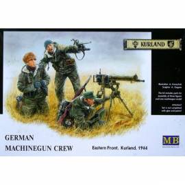 German MachineGun crew Eastern front Kurland 1944  