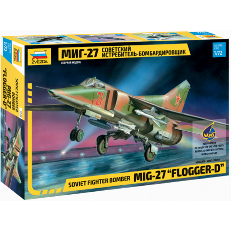 MiG-27 "Flogger-D" Soviet Fighter Bomber