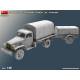 G7107 Cargo Truck with Ben Hur Trailer