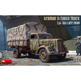 GERMAN 3t CARGO TRUCK 3.6-36S LATE PROD