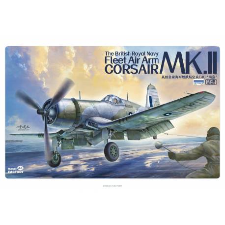 The British Royal Navy Fleet Air Arm Corsair MK.II
