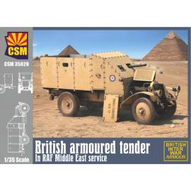 British armoured tender In RAF Middle East service