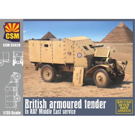 British armoured tender In RAF Middle East service