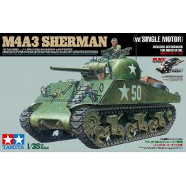 U.S. Medium Tank M4A3 Sherman w/single motor