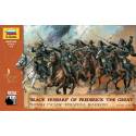 Black Hussars of Frederick the Great XVIII century AD