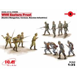 WWI Eastern Front (Austro-Hungarian, German, Russian Infantries)